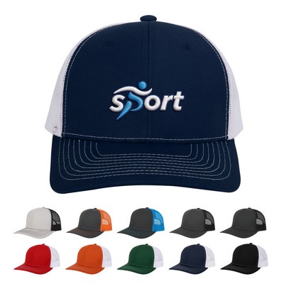 Premium 112 Style 6 Panel Snapback Trucker Cap