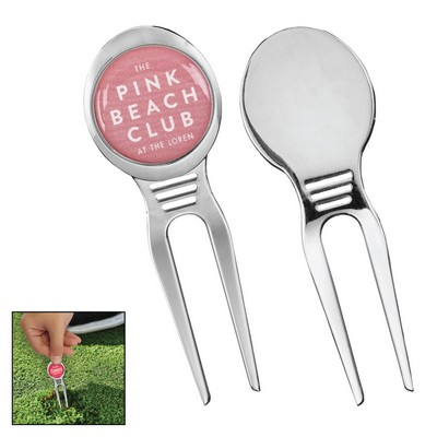 Heavy Duty Golf Divot Fixer Repair Tool